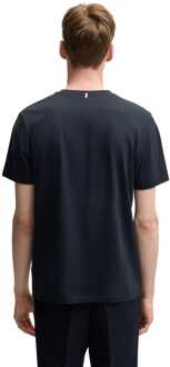 BOSS Heren Boss Tessler 150 T-shirt in donkerblauw - M