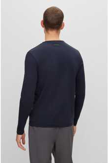 BOSS Heren Boss Tognbo Logo T-shirt in Donkerblauw - 2XL