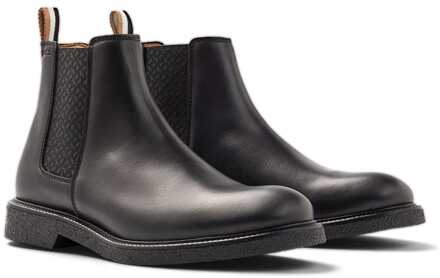 BOSS Heren Boss Tunley Chelsea Laarzen in Zwart - EU 39/ UK 6