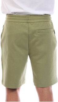 BOSS Heren C-Leoni 01 Monogram Korte Broek (Groen) - maat