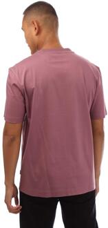 BOSS Heren C-Taut 01 T-shirt (Paars)