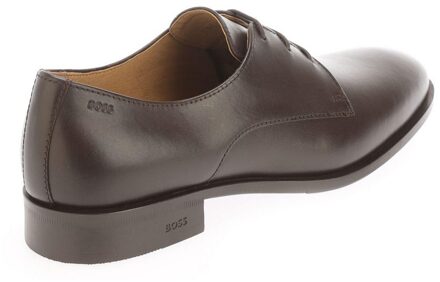 BOSS Heren Colby Leren Derby Schoenen (Bruin) - EU 39/ UK 6