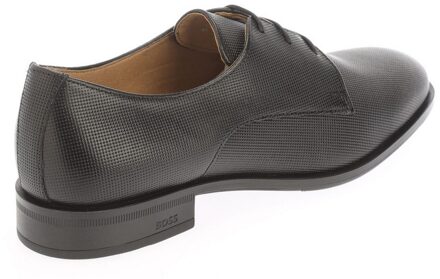 BOSS Heren Colby Leren Derby Schoenen (Zwart) - maat