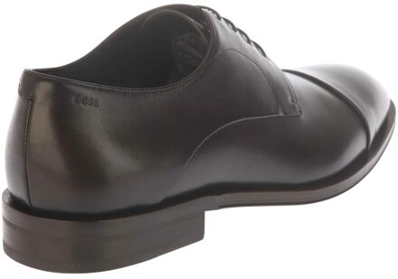 BOSS Heren Derrek Leren Derby Schoenen (Bruin) - EU 39/ UK 6