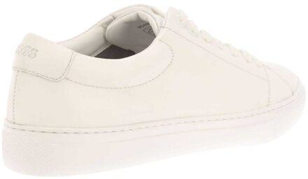 BOSS Heren Enlight Leren Trainers (Wit)