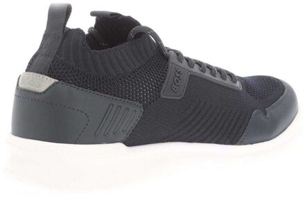 BOSS Heren Extreme Suede Hardlooptrainers (Donkerblauw) - EU 39/ UK 6