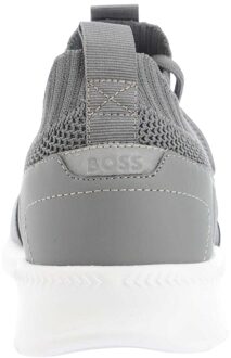 BOSS Heren Extreme Suede Hardlooptrainers (Grijs) - EU 39/ UK 6