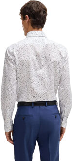 BOSS Heren H-Hank Kent Kraag Slim Overhemd (Lichtblauw) - 41