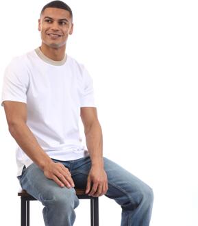 BOSS Heren H-Tessler 199 T-Shirt (Wit) - maat XL