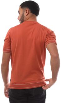 BOSS Heren Horelli T-Shirt (Oranje) - 2XL