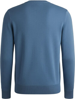 BOSS Heren Kanovano Logo Sweatshirt (Blauw) - maat S