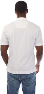 BOSS Heren Katoenen Polo Shirt (Wit)