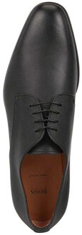 BOSS Heren Kensington Leren Derby Schoenen (Zwart) - EU 39/ UK 6