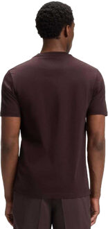 BOSS Heren L-Tesar 14 T-Shirt (Bruin) - XL