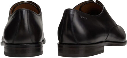 BOSS Heren Lisbon Leren Derby Schoenen (Zwart) - EU 39/ UK 6