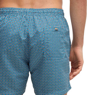 BOSS Heren Logo Zwemshort (Blauw)