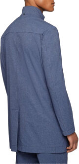 BOSS Heren P-Hyde jas (Blauw) - 44