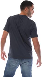 BOSS Heren Strand T-Shirt (Marine) - maat M Navy