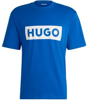 BOSS heren T-shirt Nico - maat XS Blauw