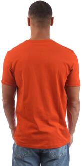 BOSS Heren Tales T-Shirt (Oranje)