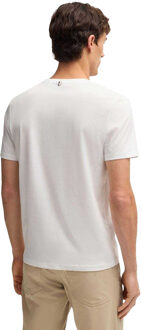 BOSS Heren Tessler 150 T-Shirt (Wit) - maat S