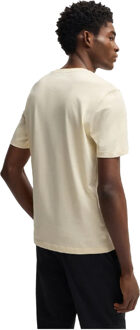 BOSS Heren Thompson 01 T-Shirt (Wit) - maat 5XL