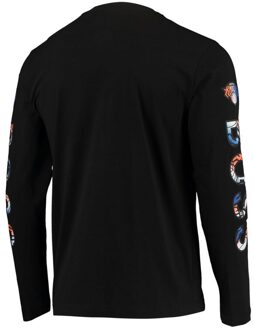 BOSS Heren ThreeSixty New York Knicks T-shirt met lange mouwen (Zwart) - XL