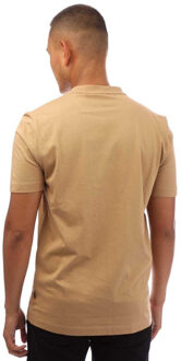 BOSS Heren Tiburt 42 T-Shirt (Beige) - maat M