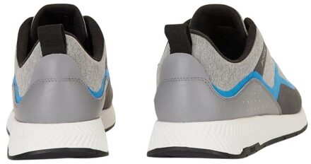 BOSS Heren Titanium Hardlooptrainers (Blauw/Grijs) - maat
