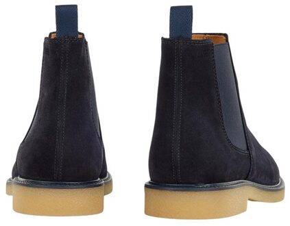 BOSS Heren Tunley Leren Chelsea Laarzen (Donkerblauw) - EU 47.5 / UK 12