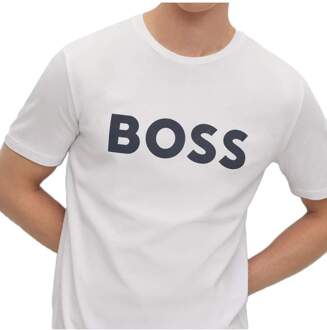 BOSS herenjersey T-shirt Wit