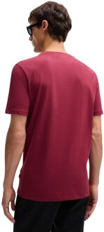 BOSS Herenlogo T-Shirt (Rood) - 2XL