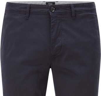 BOSS Herenpantalon Boss Crigan2 in donkerblauw