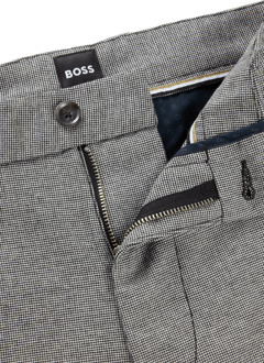 BOSS Herenpantalon Boss Regular-Fit in zwart