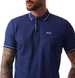 BOSS Herenpoloshirt Boss Paddy Pro in Turquoise - S