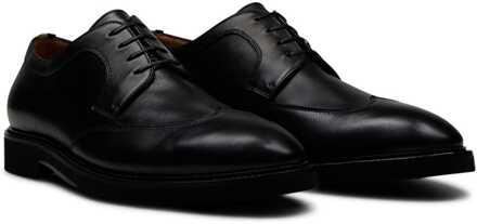 BOSS Herenschoenen Boss Jerrard Derby in zwart - EU 39/ UK 6