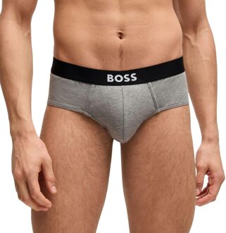 BOSS Herenslip met logo (Set van 3) (Veelkleurig) - maat Groen