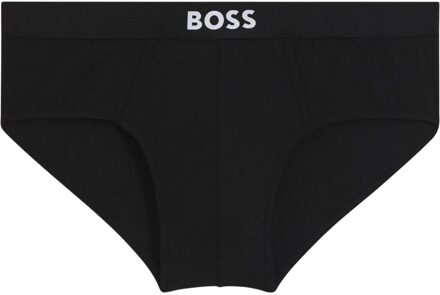 BOSS Herenslip met logo (Set van 3) (Zwart) - XL