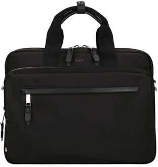 BOSS Highway Doc Case black heren aktetas Zwart - H 30 x B 40 x D 9.5 cm