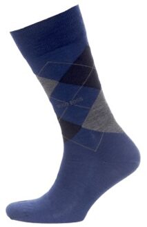BOSS John RS Argyle Wool Sock * Actie * Rood,Blauw - Maat 43/46