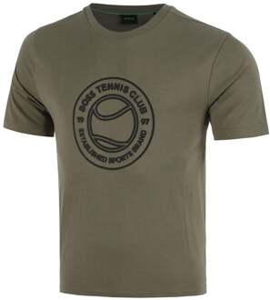 BOSS Join Logo T-shirt Heren-kaki - XL