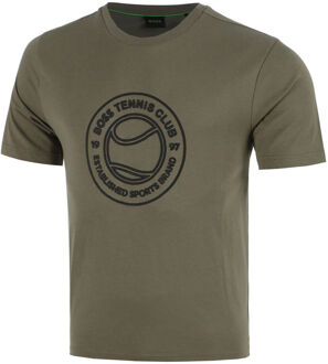 BOSS Join Logo T-shirt Heren-kaki - XXL
