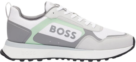 BOSS Jonah Runn Merb Sneakers Boss , Multicolor , Heren - 44 Eu,42 Eu,40 EU