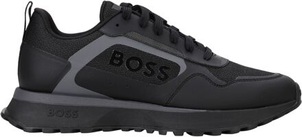 BOSS Jonah Runn Sneakers Heren zwart - grijs - 44