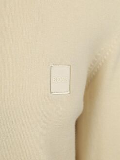 BOSS Kanobix Half Zip Trui Ecru Beige - 3XL,L,M,XL,XXL