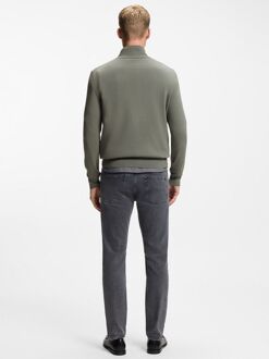 BOSS Kanobix Half Zip Trui Groen - XL,XXL