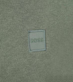 BOSS Kanobix Half Zip Trui Groen