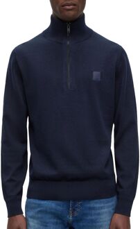 BOSS Kanobix Sweater Heren donker blauw - L