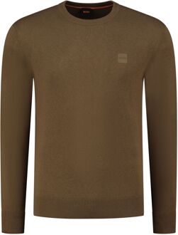 BOSS Kanovano Sweater Heren olijfgroen - XL