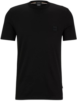 BOSS Katoenen T-Shirt Boss , Black , Heren - Xl,L,M,S
